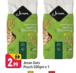 Shaklan JENAN Oats offer