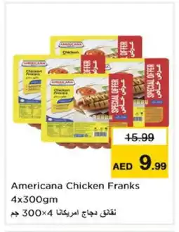Nesto AMERICANA Chicken Franks offer