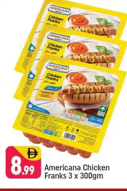 Shaklan AMERICANA Chicken Franks offer