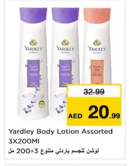 Nesto YARDLEY Body Lotion & Cream offer