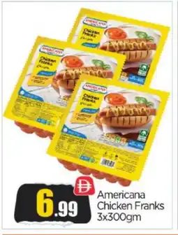 Bigmart AMERICANA Chicken Franks offer