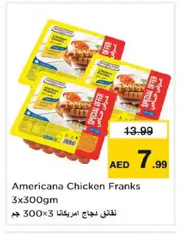 Nesto AMERICANA Chicken Franks offer