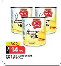 Mark & Save LUNA Condensed Milk offer