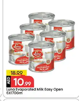 Mark & Save LUNA Evaporated Milk offer