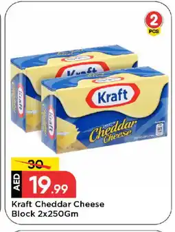 Mark & Save KRAFT Cheddar Cheese offer