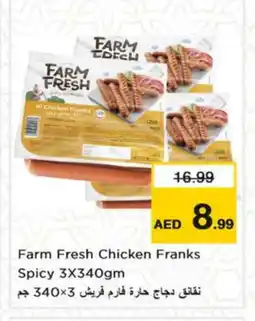 Nesto FARM FRESH Chicken Franks offer