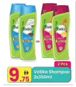 Everyday Center VATIKA Shampoo / Conditioner offer