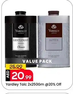 Mark & Save YARDLEY Talcum Powder offer