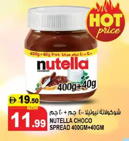 Hashim Hypermarket NUTELLA Chocolate Spread offer