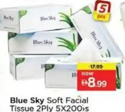 Nesto Blue Sky Soft Facial Tissue 2 ply offer