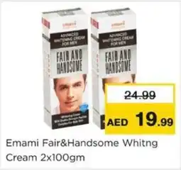 Nesto Emami Fair & Handsome Whitng Cream offer