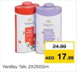 Nesto Yardley Talc offer