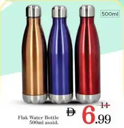 Nesto Flak Water Bottle Asstd offer