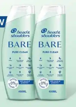 Carrefour Head & Shoulders bare pure clean shampoo assorted offer