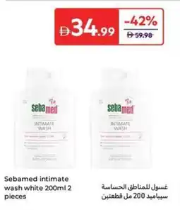Carrefour Sebamed intimate wash white offer