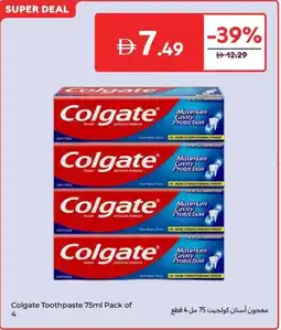 Carrefour Colgate Toothpaste offer