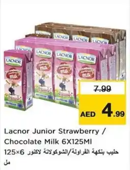 Nesto Lacnor junior strawberry chocolate milk offer