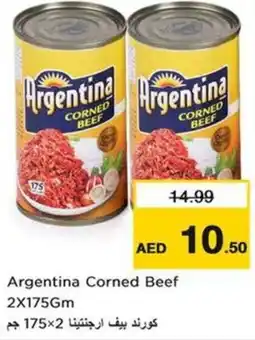 Nesto Argentina corned beef offer