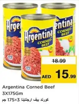 Nesto Argentina corned beef offer