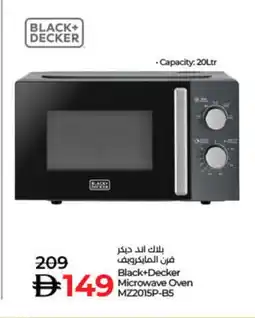 Lulu Hypermarket BLACK+DECKER Microwave Oven offer