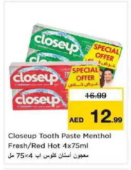 Nesto CLOSE UP Toothpaste offer