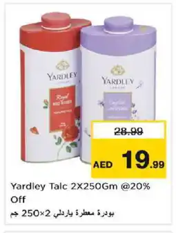 Nesto YARDLEY Talcum Powder offer