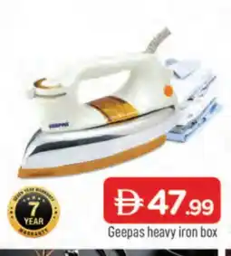 Al Madina GEEPAS Ironbox offer