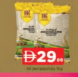 Al Madina RK Jeerakasala Rice offer