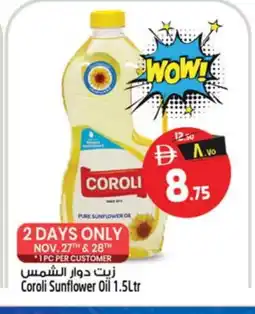 Safari Hypermarket COROLI Sunflower Oil offer