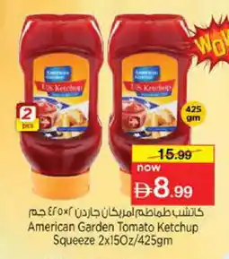 Nesto AMERICAN GARDEN Tomato Ketchup offer