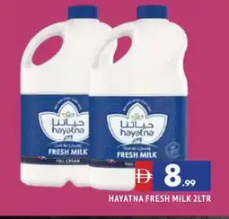 Al Madina HAYATNA Fresh Milk offer