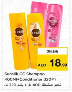 Nesto SUNSILK Shampoo / Conditioner offer