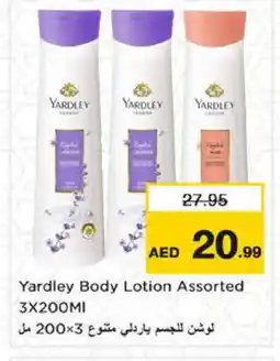 Nesto YARDLEY Body Lotion & Cream offer