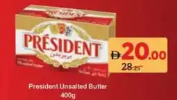 Aswaaq President unsalted butter offer