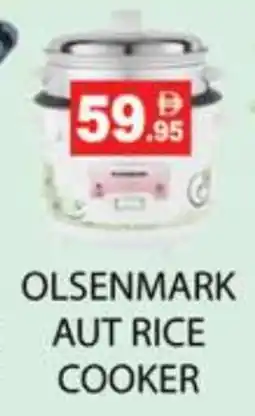 Zain Hypermarket OLSENMARK Rice Cooker offer