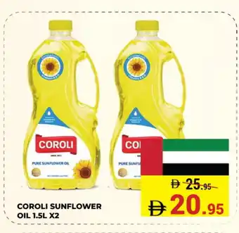 Kerala Hypermarket COROLI Sunflower Oil offer