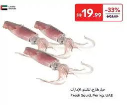 Carrefour Fresh squid offer