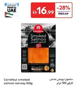 Carrefour Carrefour smoked salmon norway offer