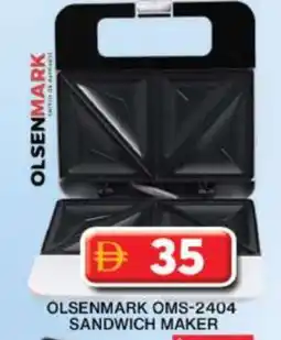 Grand Hyper Market OLSENMARK Sandwich Maker offer