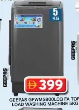Grand Hyper Market GEEPAS Washer / Dryer offer