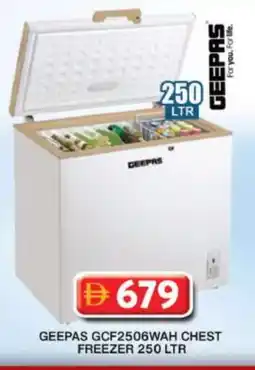 Grand Hyper Market GEEPAS Freezer offer
