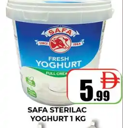 Al Madina SAFA Yoghurt offer