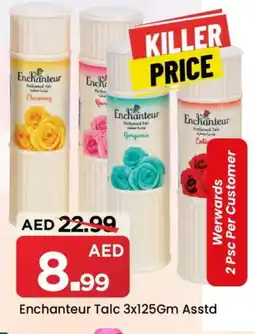 Mark & Save Enchanteur Talcum Powder offer