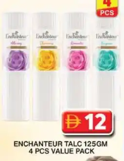 Grand Hyper Market Enchanteur Talcum Powder offer