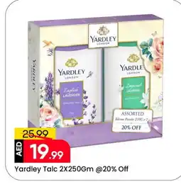Mark & Save YARDLEY Talcum Powder offer