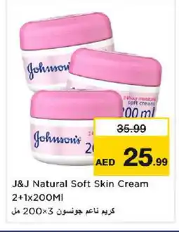 Nesto JOHNSONS Face cream offer