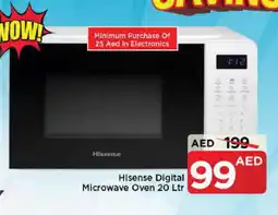 Mark & Save HISENSE Microwave Oven offer
