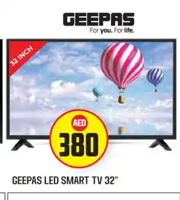 Baniyas Spike Hypermarket GEEPAS Smart TV offer