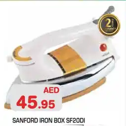 Baniyas Spike Hypermarket SANFORD Ironbox offer