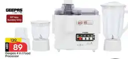 Mark & Save GEEPAS Juicer offer
